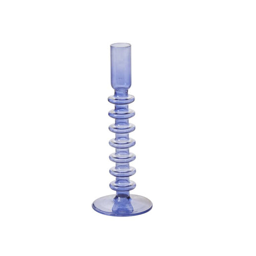 MELORA CANDLESTICK HOLDER- SKY