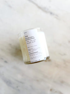 SEA MINERALS | 100% SOY WOODEN WICK CANDLE