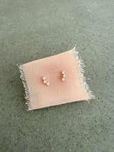 Load image into Gallery viewer, STARLET ARC STUDS 14KT YELLOW GOLD
