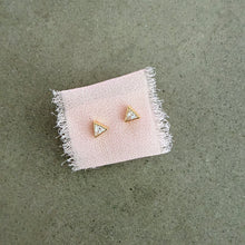 Load image into Gallery viewer, FORMA TRIANGLE STUDS