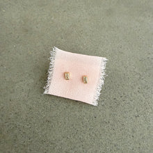 Load image into Gallery viewer, FORMA RECTANGLE STUDS