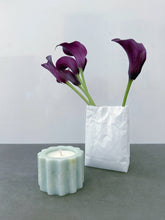 Load image into Gallery viewer, FLEUR | NATURAL BLUE MARBLE CANDLE
