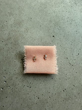 Load image into Gallery viewer, THE BAGUETTE EDIT STUDS 14KT YELLOW GOLD