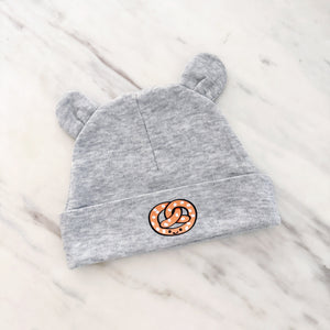 PRETZEL BABY BEAR EARS BEANIE