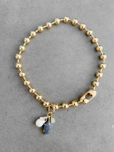 Load image into Gallery viewer, THE ASTOR NECKLACE WITH GEM CLUSTERS