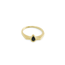 Load image into Gallery viewer, TEARDROP SAPPHIRE RING