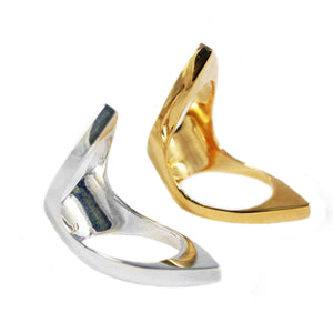 DOUBLE POINTED KNUCKLE RING