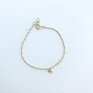 TEENY HORN BRACELET