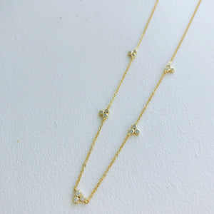 TRIO CLOVER NECKLACE