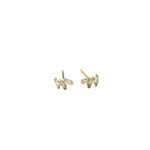 Load image into Gallery viewer, TRIO BAGUETTE GEM STUDS