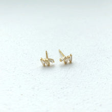 Load image into Gallery viewer, TRIO BAGUETTE GEM STUDS