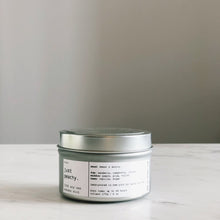 Load image into Gallery viewer, JUST PEACHY | 100% SOY TRAVEL SIZE CANDLE