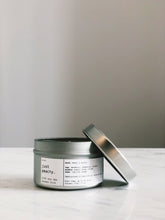 Load image into Gallery viewer, JUST PEACHY | 100% SOY TRAVEL SIZE CANDLE