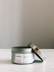 LAVENDER | 100% SOY TRAVEL SIZE CANDLE