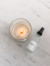 Load image into Gallery viewer, 100% SOY WOODEN WICK CANDLE + HAND SANITIZER SPRAY KIT