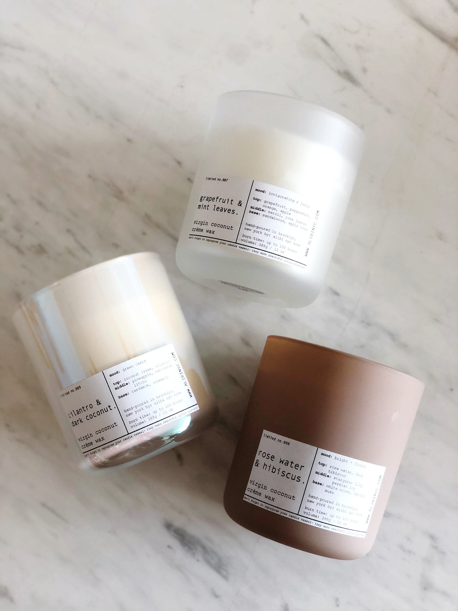 JUST PEACHY  100% SOY WOODEN WICK CANDLE – ALIBI NYC