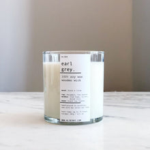 Load image into Gallery viewer, EARL GREY | 100% SOY WOODEN WICK CANDLE