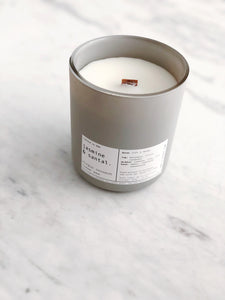 JASMINE + SANTAL | VIRGIN COCONUT CRÈME WAX & WOODEN WICK