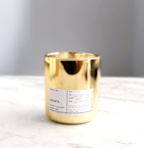 CATWALK | VIRGIN COCONUT CRÈME WAX & WOODEN WICK CANDLE