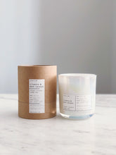 Load image into Gallery viewer, CILANTRO &amp; DARK COCONUT | VIRGIN COCONUT CRÈME WAX &amp; WOODEN WICK CANDLE