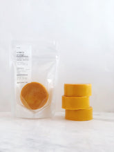 Load image into Gallery viewer, SIMPLY ORANGE + TURMERIC ORGANIC COCO MANGO BUTTER SOAP