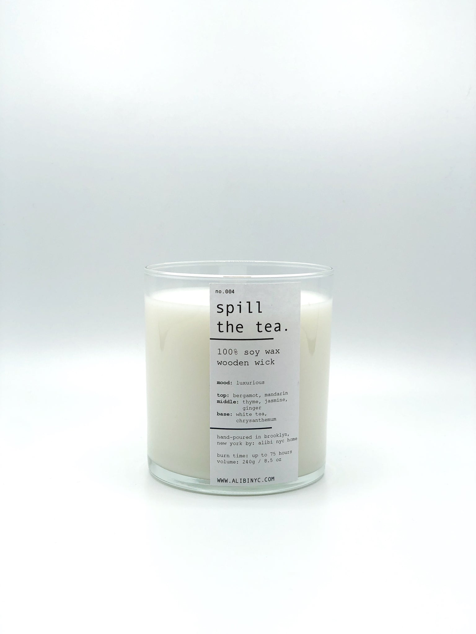 Quality Thyme Soy Candle