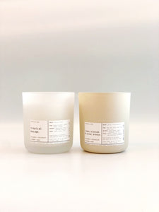 LEMON BLOSSOM & OCEAN BREEZE | VIRGIN COCONUT CRÈME WAX & WOODEN WICK CANDLE