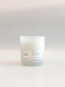 TROPICAL ESCAPE | VIRGIN COCONUT CRÈME WAX & WOODEN WICK CANDLE