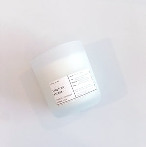 TROPICAL ESCAPE | VIRGIN COCONUT CRÈME WAX & WOODEN WICK CANDLE