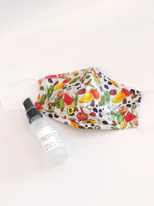 ALIBI NYC X CJW EXCLUSIVE | LEMON BLOSSOM & OCEAN BREEZE HAND SANITIZER SPRAY + EAT YOUR VEGGIES MASK