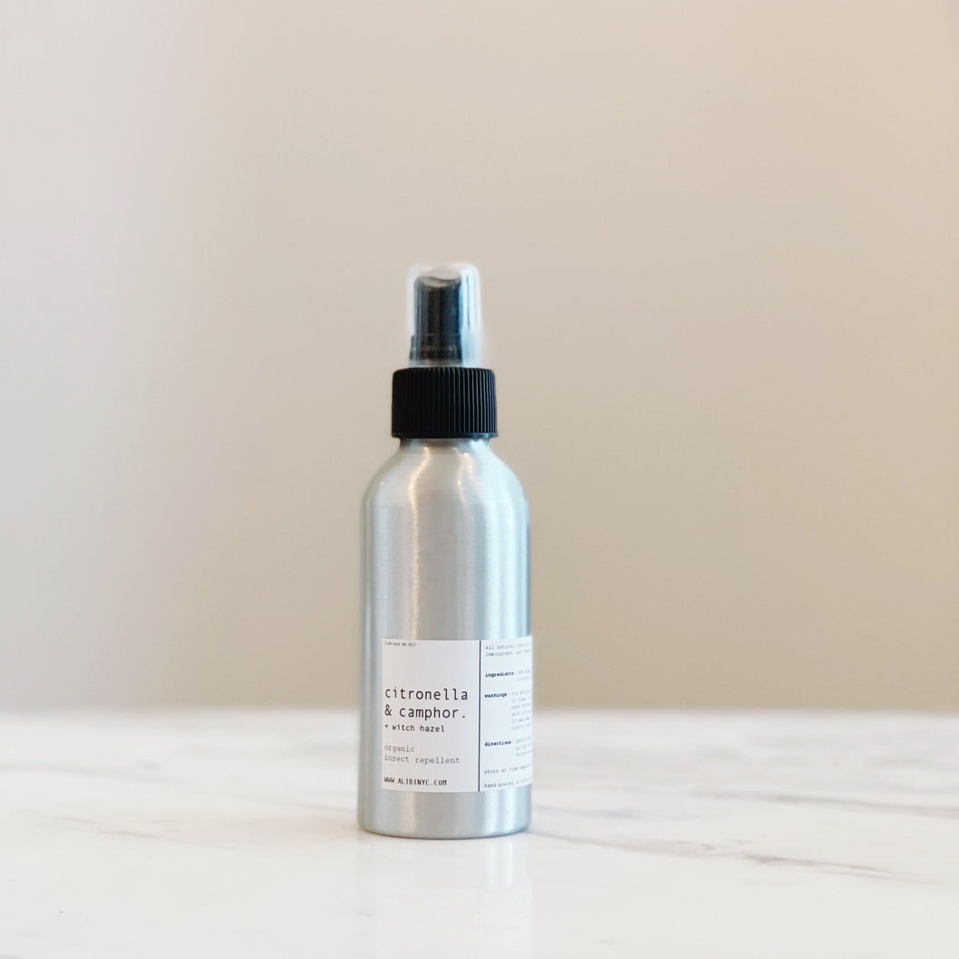 CITRONELLA & CAMPHOR | ORGANIC INSECT REPELLENT