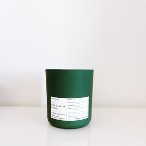 BLUE JASMINE & FERN | VIRGIN COCONUT CRÈME WAX & WOODEN WICK CANDLE