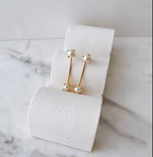 Load image into Gallery viewer, EVERLYN PEARL DANGLES