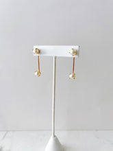 Load image into Gallery viewer, EVERLYN PEARL DANGLES