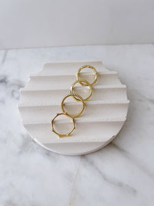 STACKABLE RING SET