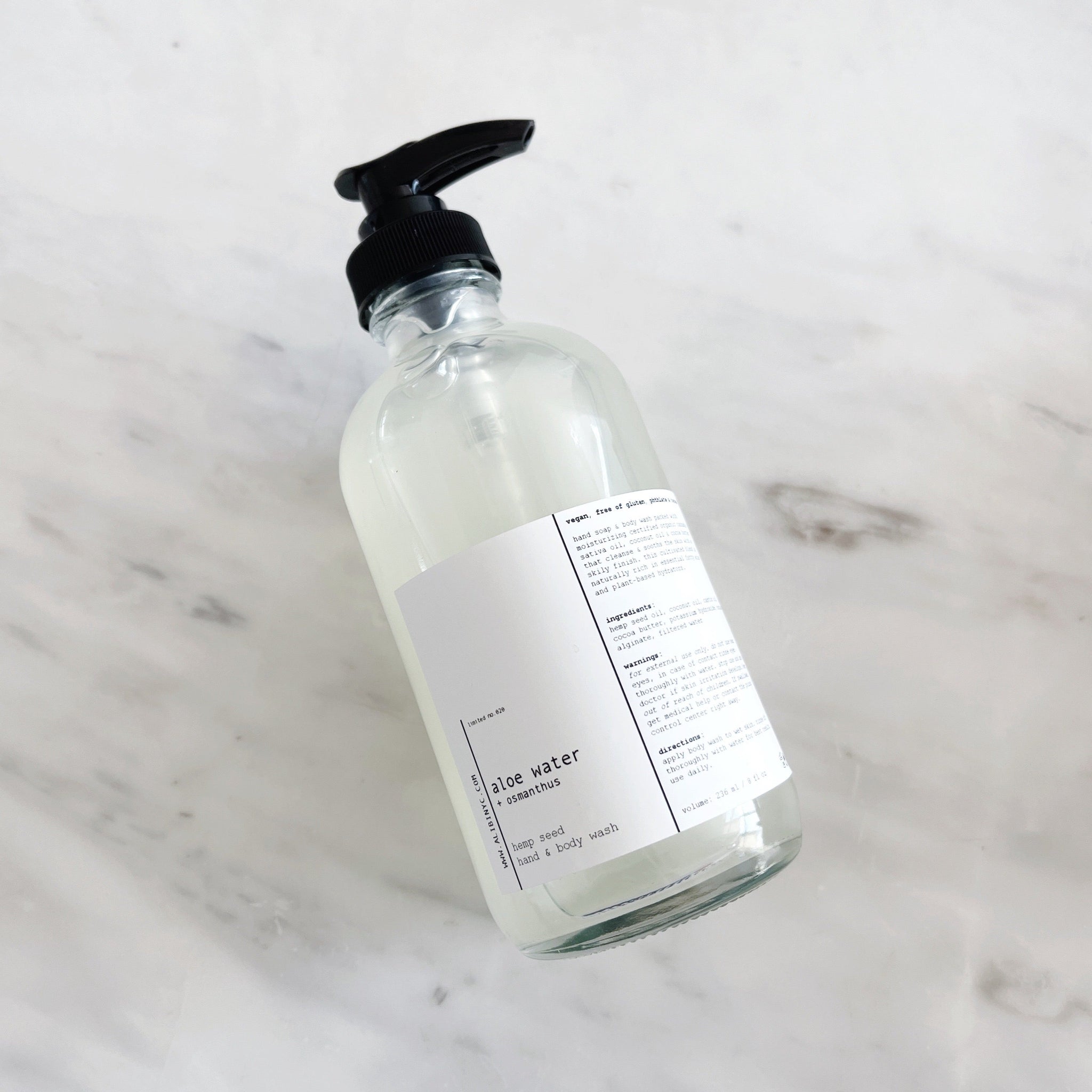 Liquid natural soap without perfume with Organic Olive Oil - Nº 140