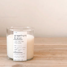 Load image into Gallery viewer, SWEET GRAPEFRUIT | 100% SOY WOODEN WICK CANDLE