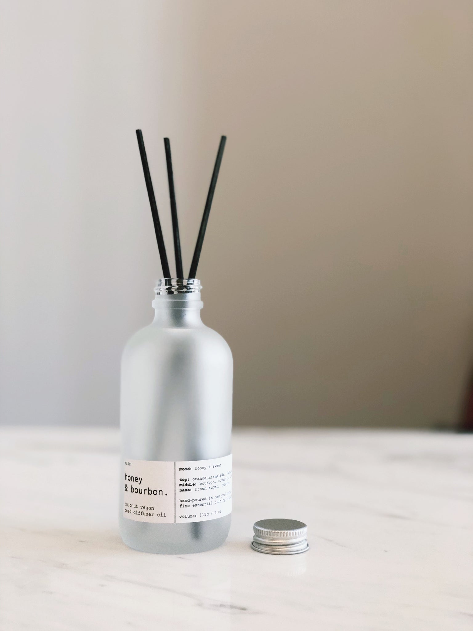 HONEY & BOURBON  DIFFUSER OIL REFILL – ALIBI NYC