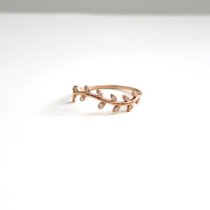 BRANCH HALO GEM RING