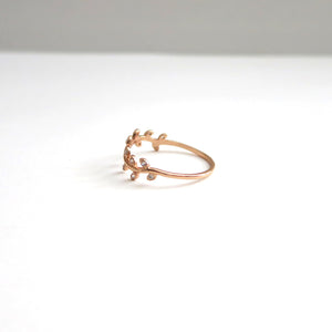 BRANCH HALO GEM RING