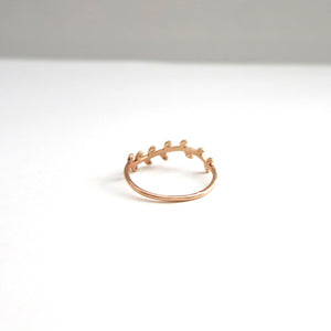 BRANCH HALO GEM RING