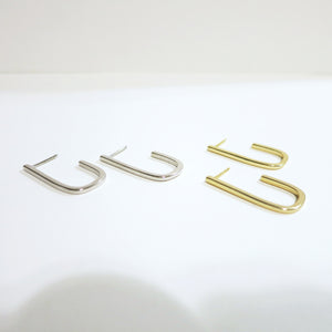 SQUARE HOOK EARRINGS