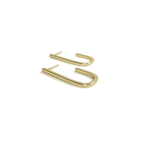 SQUARE HOOK EARRINGS