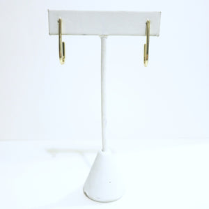 SQUARE HOOK EARRINGS