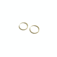 Load image into Gallery viewer, 14KT DELICATE HOOP EARRINGS