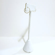 Load image into Gallery viewer, DELICATE HOOP EARRINGS 14KT YELLOW GOLD