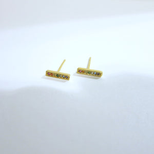 RAINBOW BAR STUDS