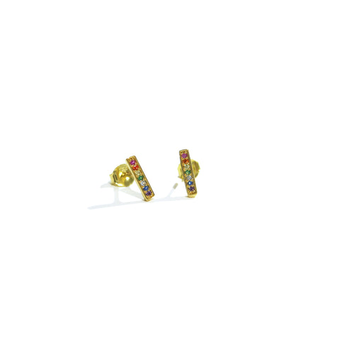 RAINBOW BAR STUDS