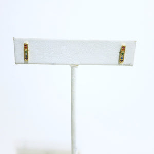 RAINBOW BAR STUDS