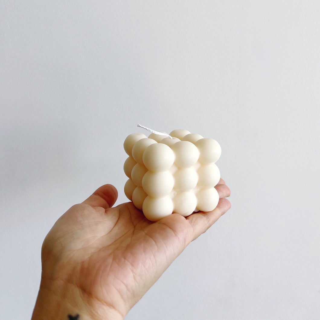 BUBBLE CANDLE | 100% SOY CANDLE